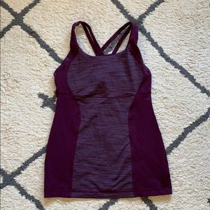 Lululemon Purple Tank Top